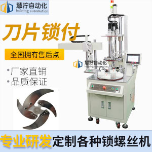 刀片自動(dòng)鎖螺絲機(jī) 帶機(jī)械手